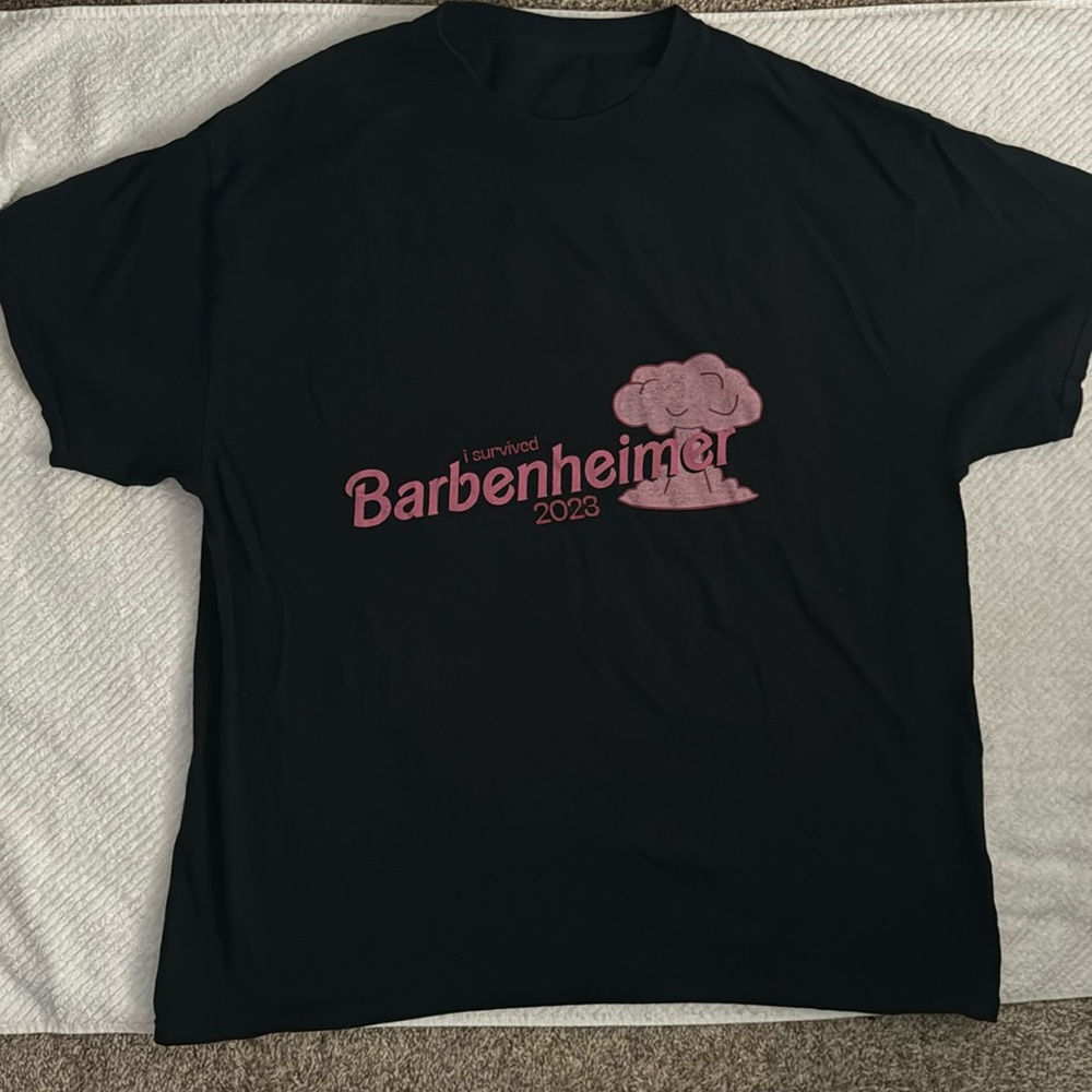 Barbenheimer T-Shirt size XL